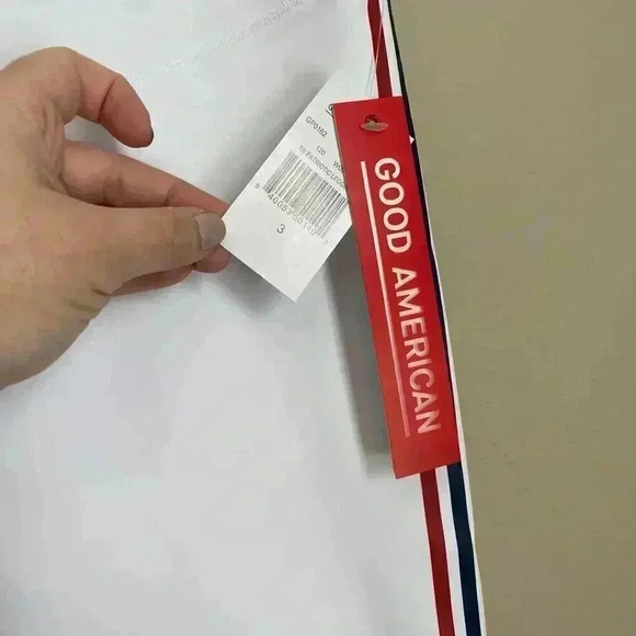 Good American Americana 7/8 Legging White Large - Picture 4 of 16